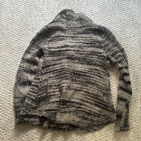 Free People Zebra Yarn Double Breasted Knit Cardigan - Picture 6 of 7